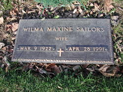 Wilma Maxine <I>Ormsby</I> Sailors 