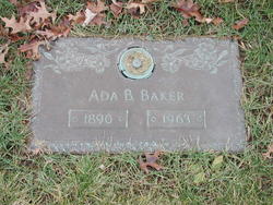 Ada B. <I>Miller</I> Baker 