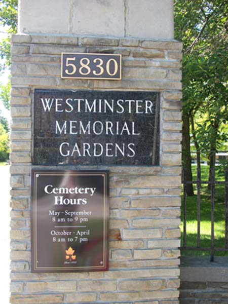 Westminster Memorial Park