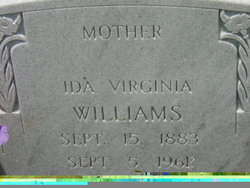 Ida Virginia <I>Chambers</I> Williams 