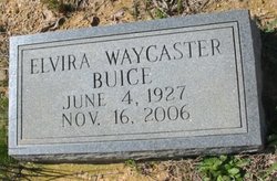 Elvira <I>Waycaster</I> Buice 