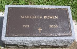 Marcella V <I>Johnson</I> Bowen 