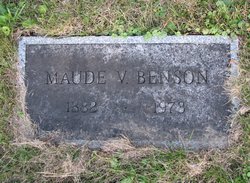Maude Violet <I>Stafford</I> Benson 
