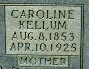 Caroline <I>Kellum</I> Adkins 