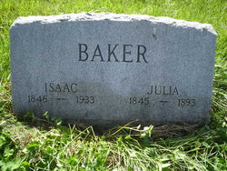 Julia Ann <I>Lucas</I> Baker 