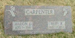 Marion Ernest Carpenter 