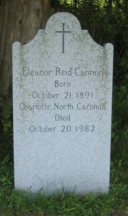 Eleanor Moore <I>Reid</I> Cannon 