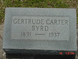 Gertrude <I>Carter</I> Byrd 