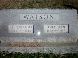 Lula <I>Dean</I> Watson 