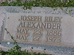 Joseph Riley Alexander 