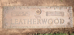 Lois Helen <I>Thompson</I> Leatherwood 