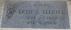 Ersie I. Elliott 