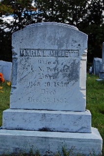 Maria Louisa <I>Millett</I> Porter 