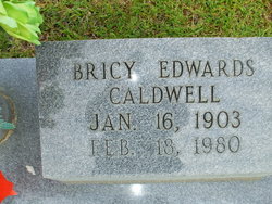 Bricy <I>Edwards</I> Caldwell 