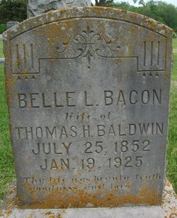 Belle Louisa <I>Bacon</I> Baldwin 