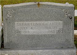 Sarah Eunice Carter 