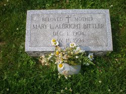 Mary L. <I>Benner</I> Albright Bittler 