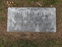 Thomas Gilmer McAlister 