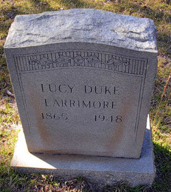 Lucy <I>Duke</I> Larrimore 
