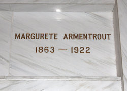 Margaret Ann <I>Young</I> Armentrout 