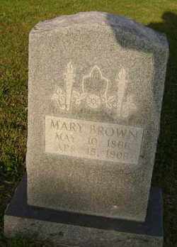 Mary E. <I>Whittaker</I> Brown 