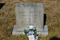 Mamie <I>Jackson</I> Holtzclaw 