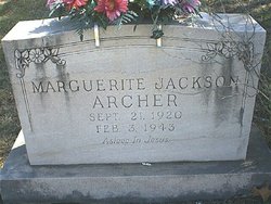 Marguerite <I>Jackson</I> Archer 