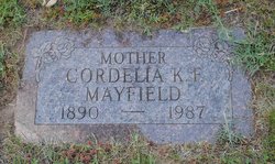 Cordelia <I>Kautz</I> Mayfield 