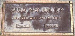 Alma May Burdick 
