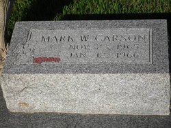 Mark Wayne Carson 