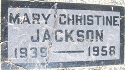 Mary Christine Jackson 