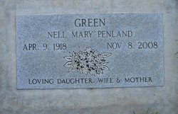 Nell Mary <I>Penland</I> Green 