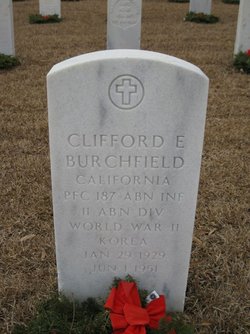 PFC Clifford Elwood Burchfield 