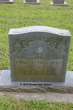 Emma L. <I>Hill</I> Bert 