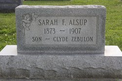 Sarah F. “Sadie” <I>Collins</I> Alsup 