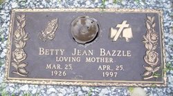 Betty Jean Bazzle 
