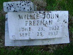 Willie John Freeman 