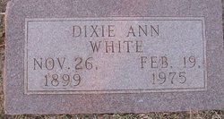 Dixie Ann <I>Gore</I> White 