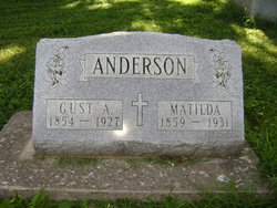 Matilda <I>Johnson</I> Anderson 