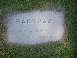 Mary <I>Richardson</I> Rackham 
