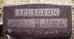 Eliza Ann <I>Cox</I> Spurgeon 