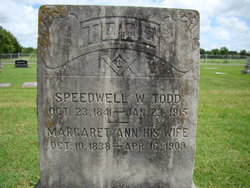 Speedwell W “Speedy” Todd 