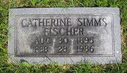 Catherine <I>Simms</I> Fischer 