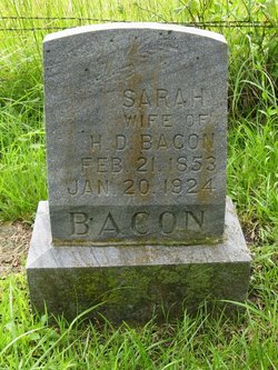 Sarah <I>Roney</I> Bacon 
