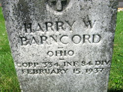 Harry Waldon Barncord 