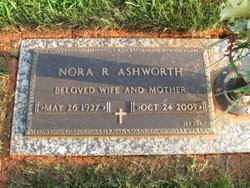 Nora Ruth <I>Speare</I> Ashworth 
