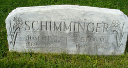 Joseph C Schimminger 