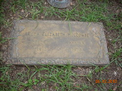 Ruth Elizabeth <I>Carter</I> Holcombe 