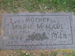Marie M <I>Clouse</I> Maul 