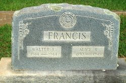 Walter Lois Francis 